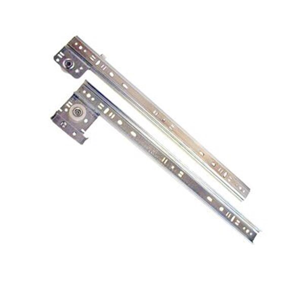 Knape & Vogt KV1300 P24 24 in. & 75 lbs Nylon Roller Stay Close Draewer Slides; Zinc KV1300 P24 - main